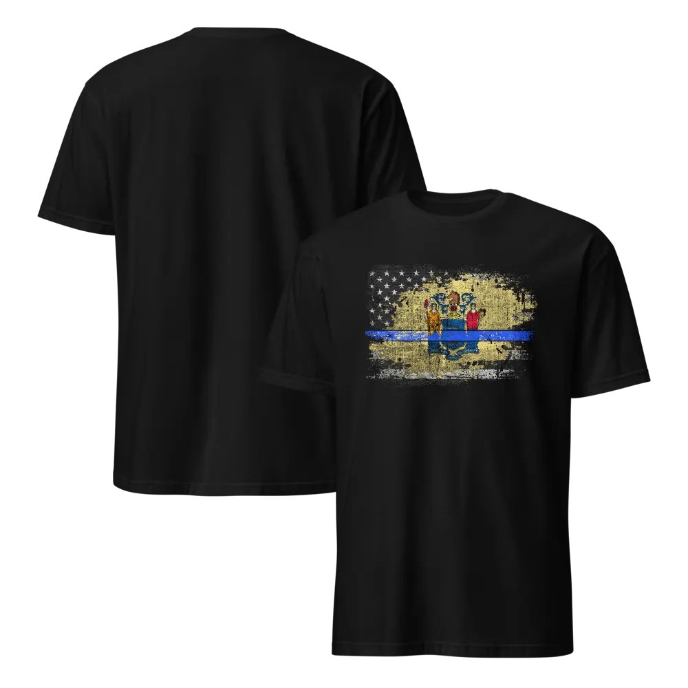 New Jersey Thin Blue Line Flag product image (5)