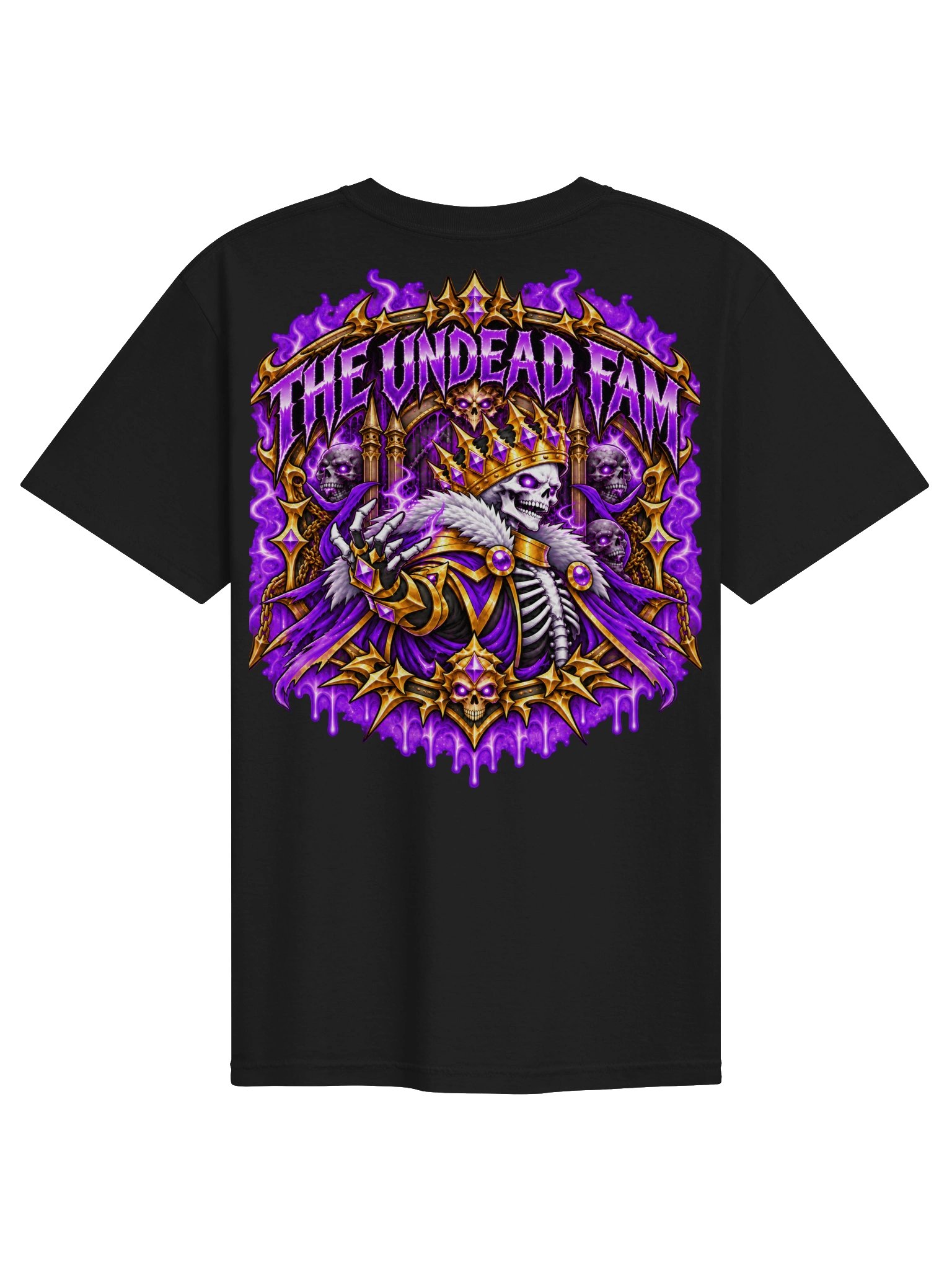 Undead And Unbothered Tee (Purple) product image (2)