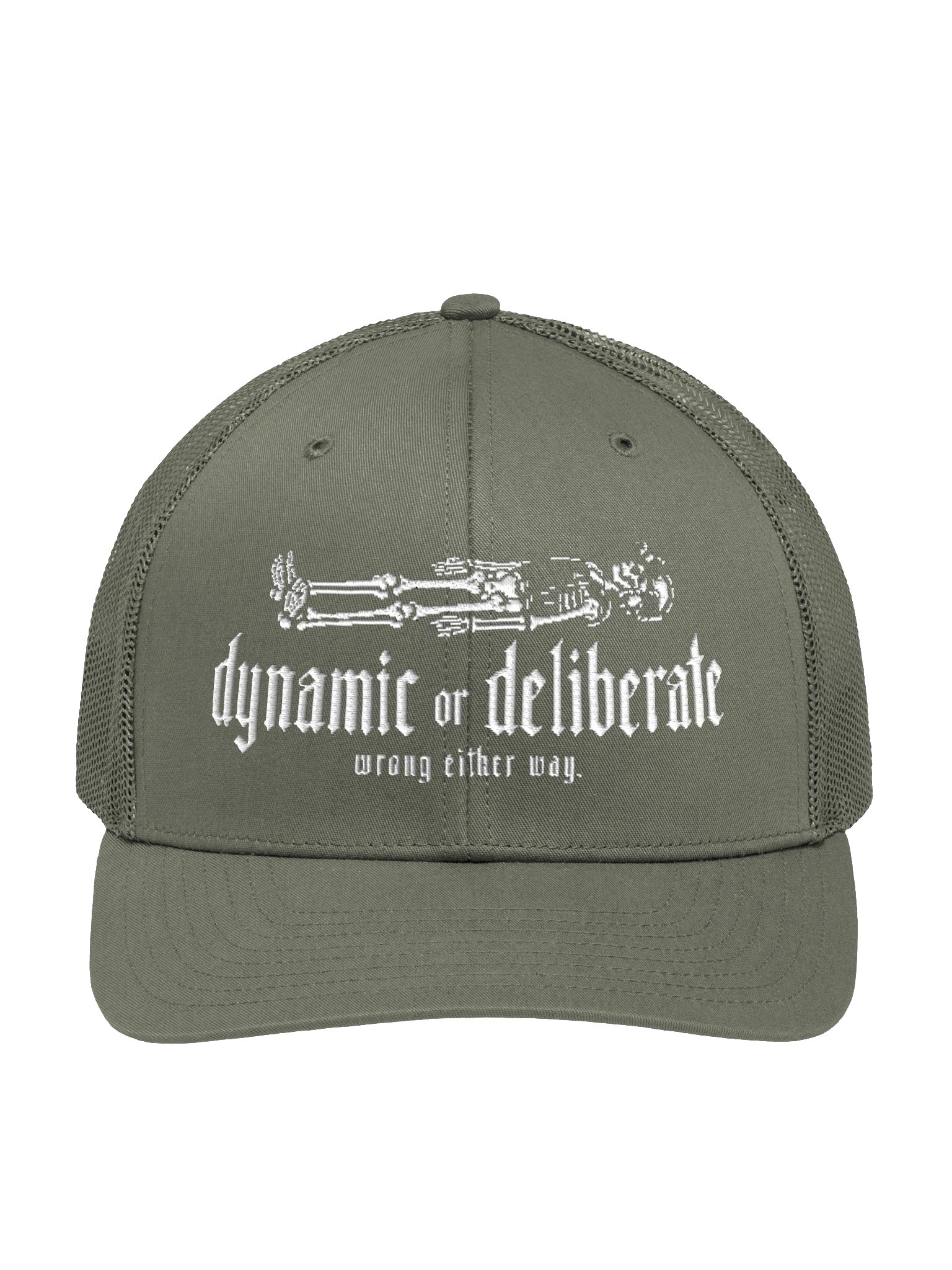 Dynamic or Deliberate Trucker Hat product image (1)