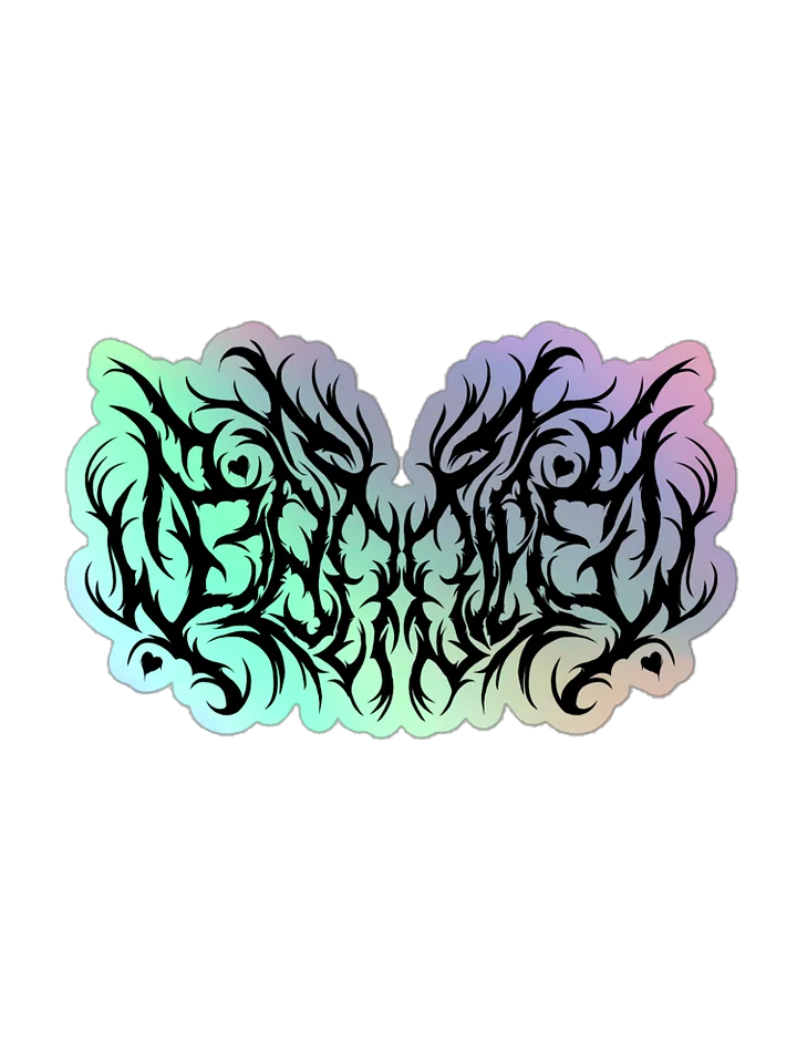 Holographic PinkMetal Sticker product image (1)