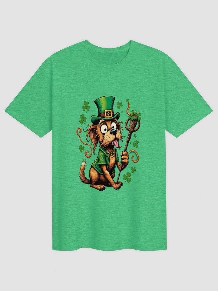 Lucky and Lit St. Patrick's Day T-Shirt – Funny Irish Dog Design product image (1)