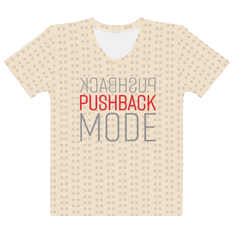 Pushback Mode 80s sophisticate inspired cream T-Shirt product image (6)
