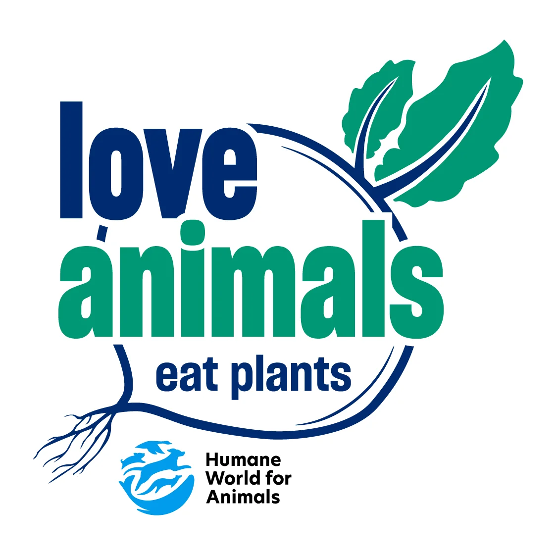 Plant-based eating stickers – Set of 4 product image (4)