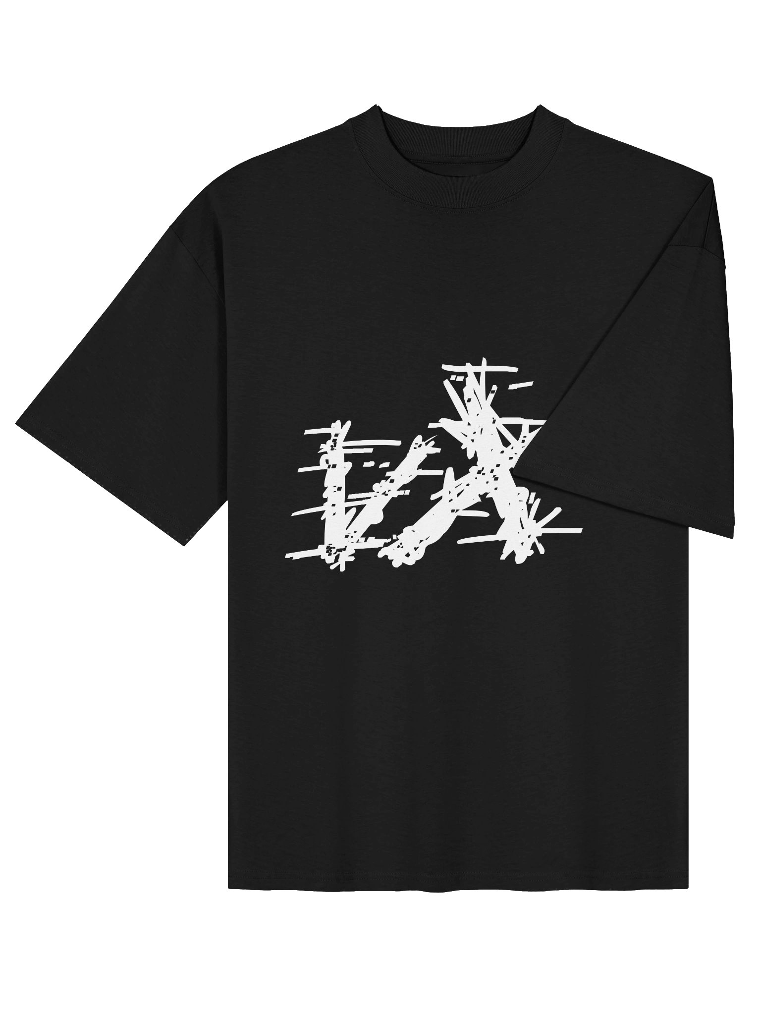 Abstract "VX" Oversized Tee product image (8)