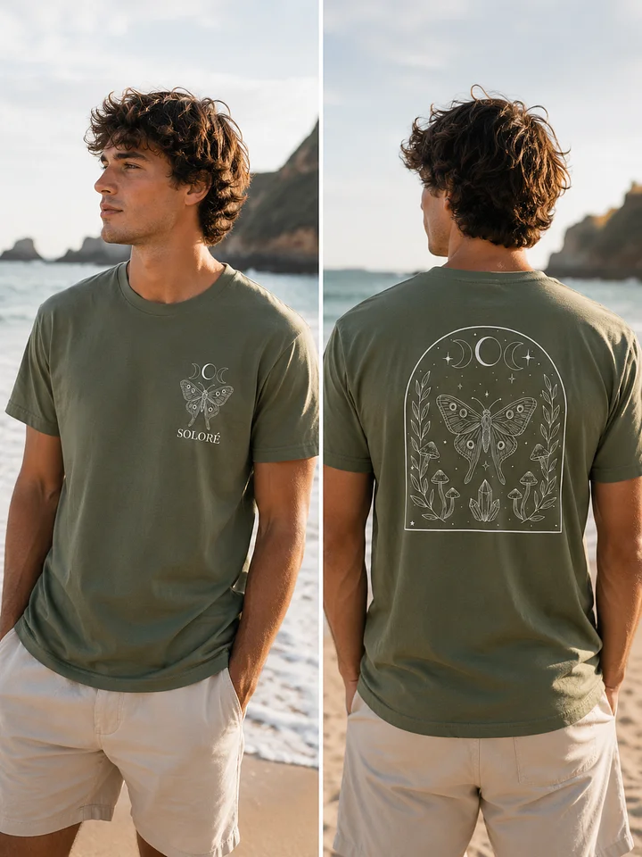 Midnight Botanica - Moth T-shirt