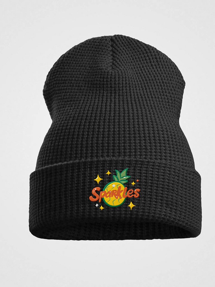 Sparkles Pineapple waffle beanie product image (2)