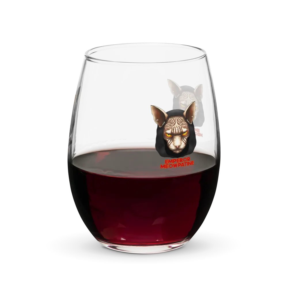 Emperor Meowpatine Wine Glass product image (5)