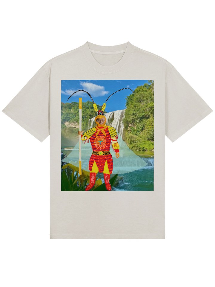 AS Colour Premium Oversized Faded T-Shirt;james white wukong product image (4)