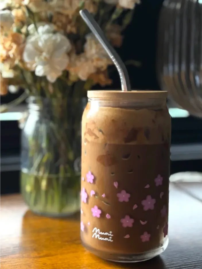 Cherry Blossom Can Glass product image (5)