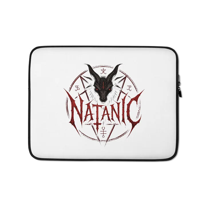 Red-Eyed Goat Pentagram Laptop Sleeve product image (1)