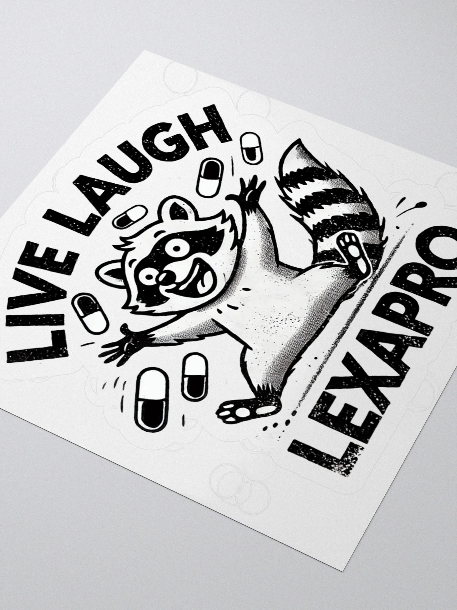 Live Laugh Lexapro Sticker product image (9)