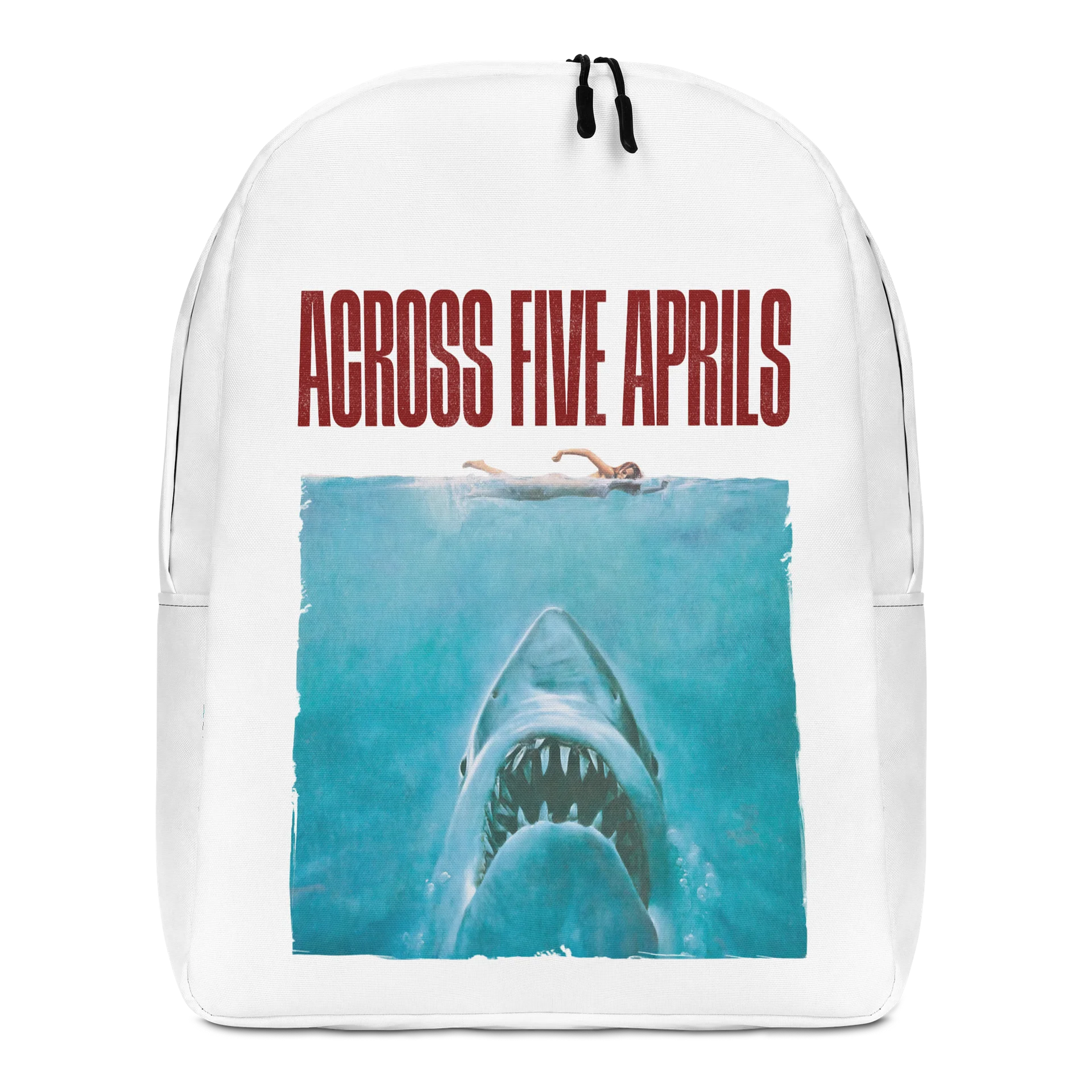 Across Five Aprils Shark Back Pack product image (1)