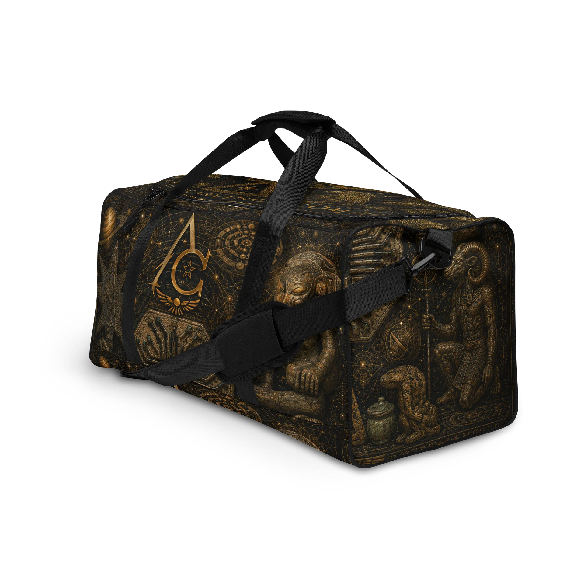 Aliencarvings Alpha and Omega Duffel Bag product image (3)