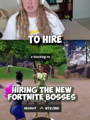 Hiring the new Fortnite bosses is great! #fortnite #fortniteupdate #sprites #boss 