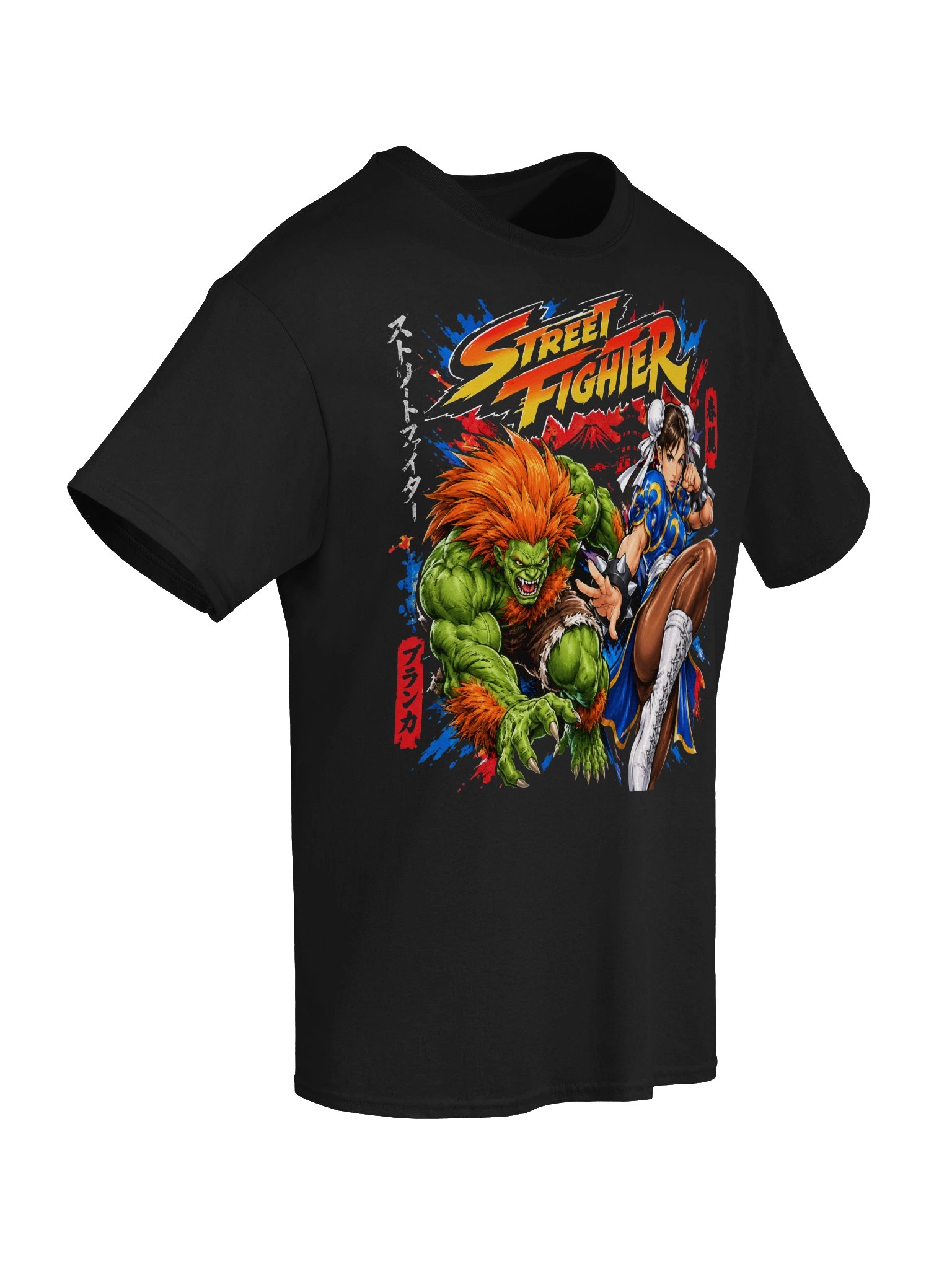 Street Fighter Tee "Blanka and Chun Li" product image (7)
