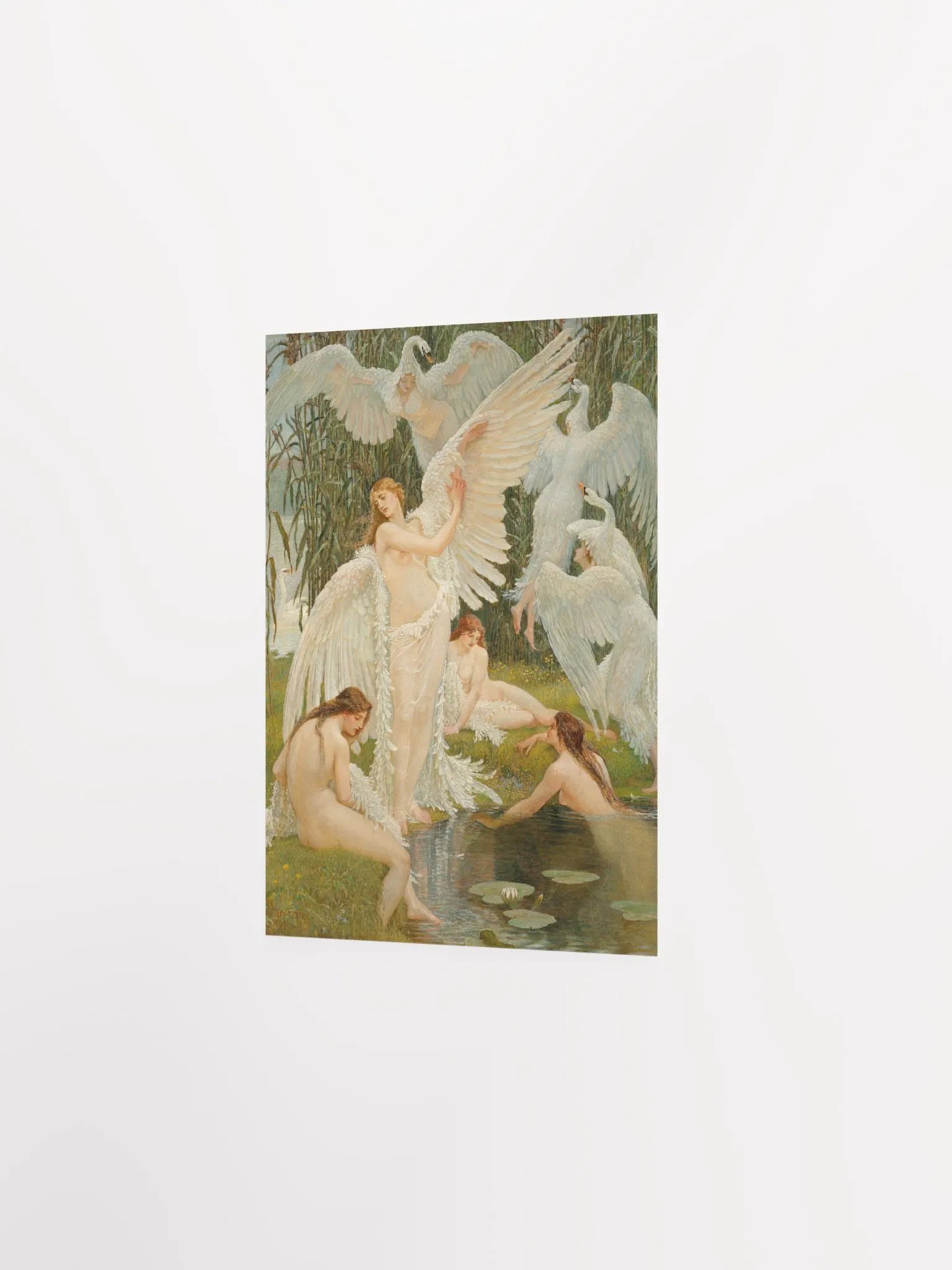 ''The Swan Maidens'' by Walter Crane Poster product image (3)