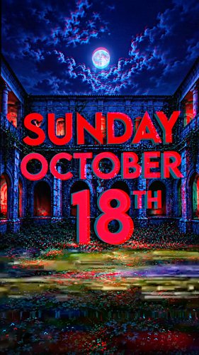 🚨SUNDAY, OCTOBER 18th
On Our YOUTUBE Channel 
Our New Halloween Special 🚨
—————————————————
🚨Domingo 18 de Octubre 
En nuestr...