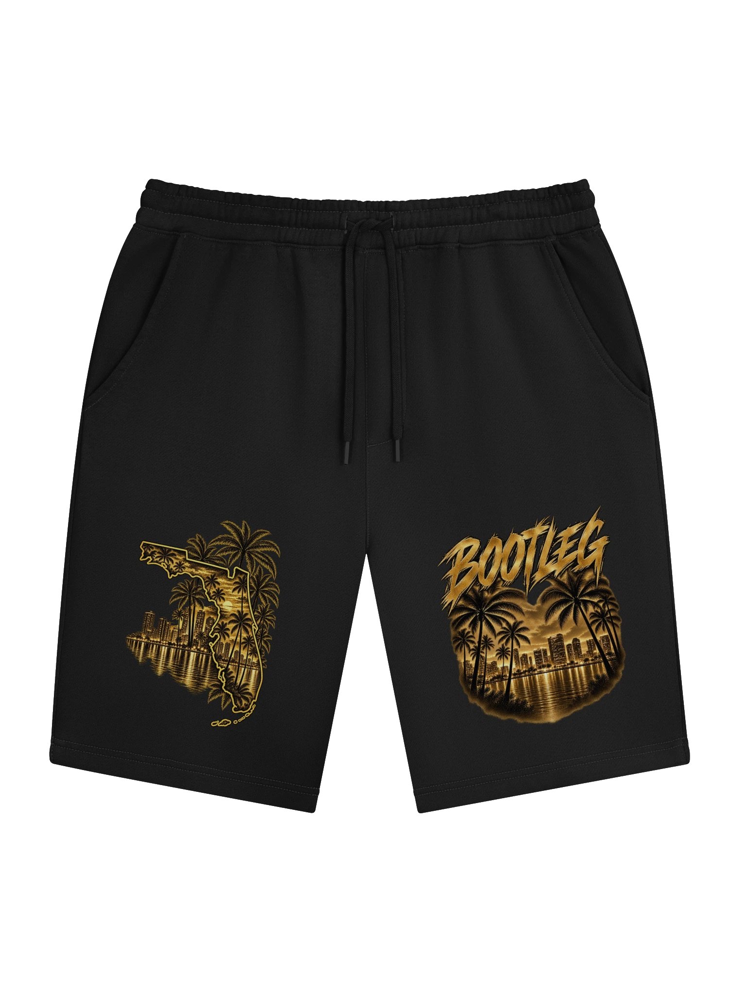BOOTLEG Gold Original Fleece Shorts product image (1)