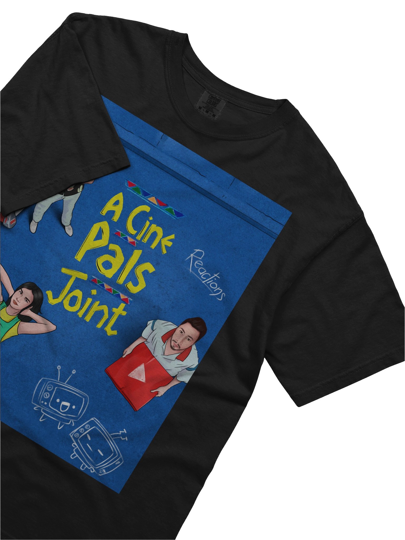 A CinePals Joint: The "Right Thing" Tee in Black product image (5)