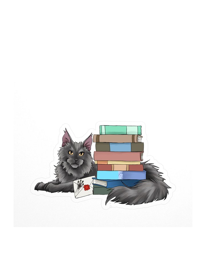 Gandalf and Books Sticker product image (1)