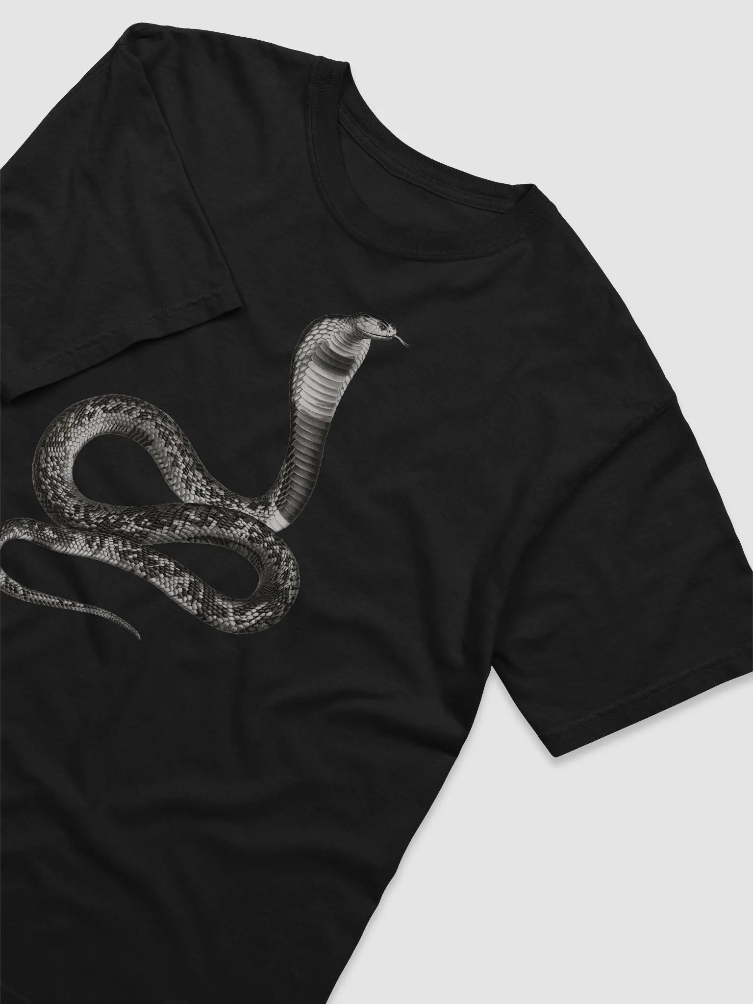 Cobra Illustration Cotton Tee product image (21)