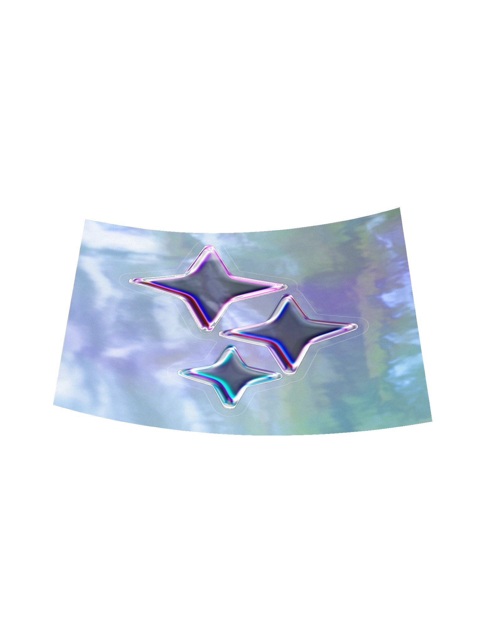 Crystal Frutiger Aero Stars (Stickers) product image (17)