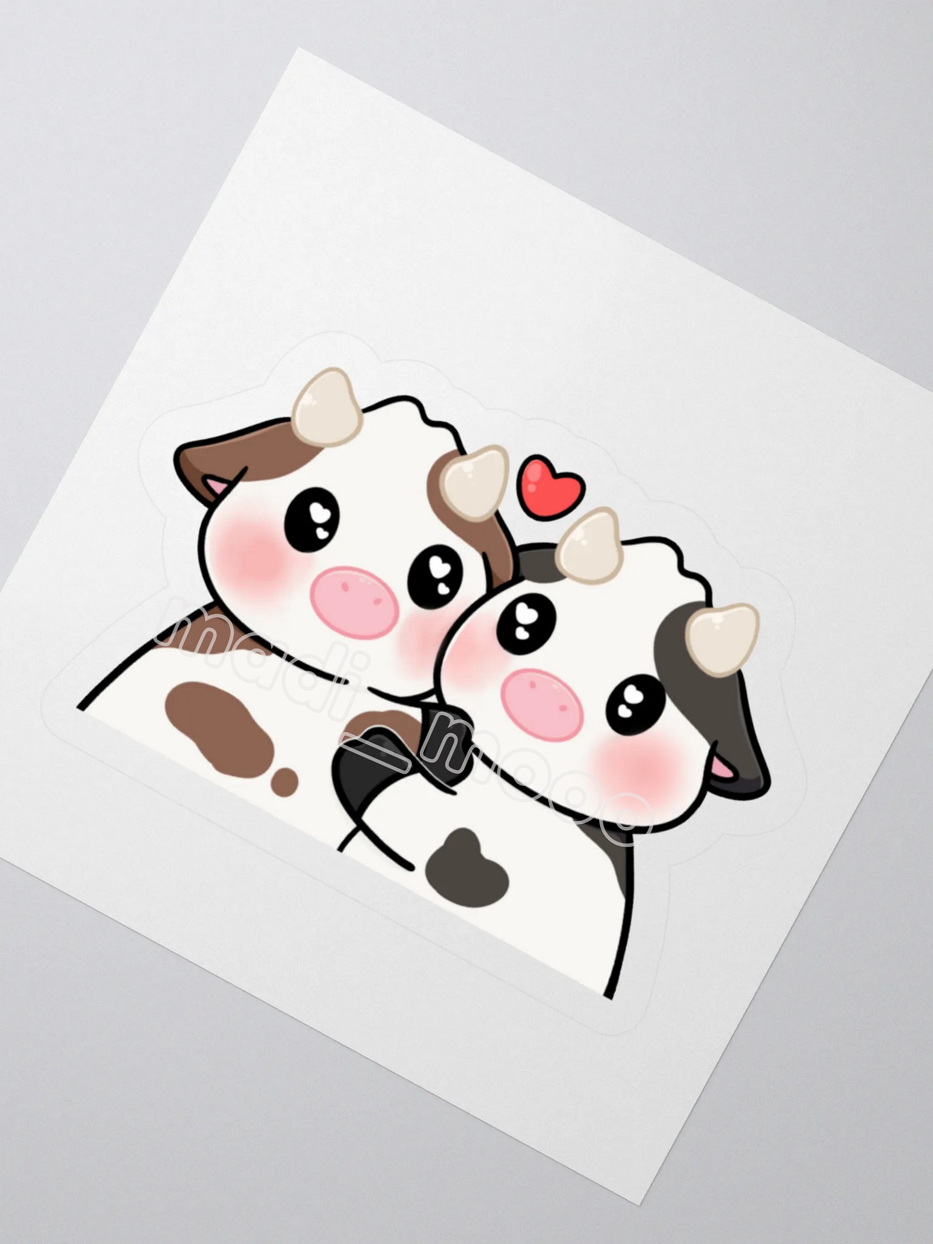 Cow Hugs Sticker product image (4)