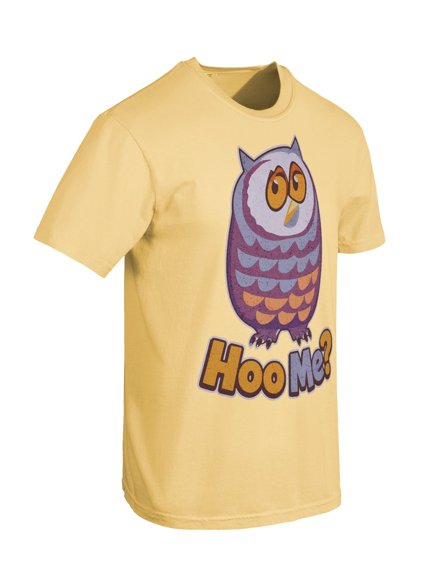 Hoo Me Owl Comfort Colors T-Shirt – Funny Cute Graphic Tee product image (41)