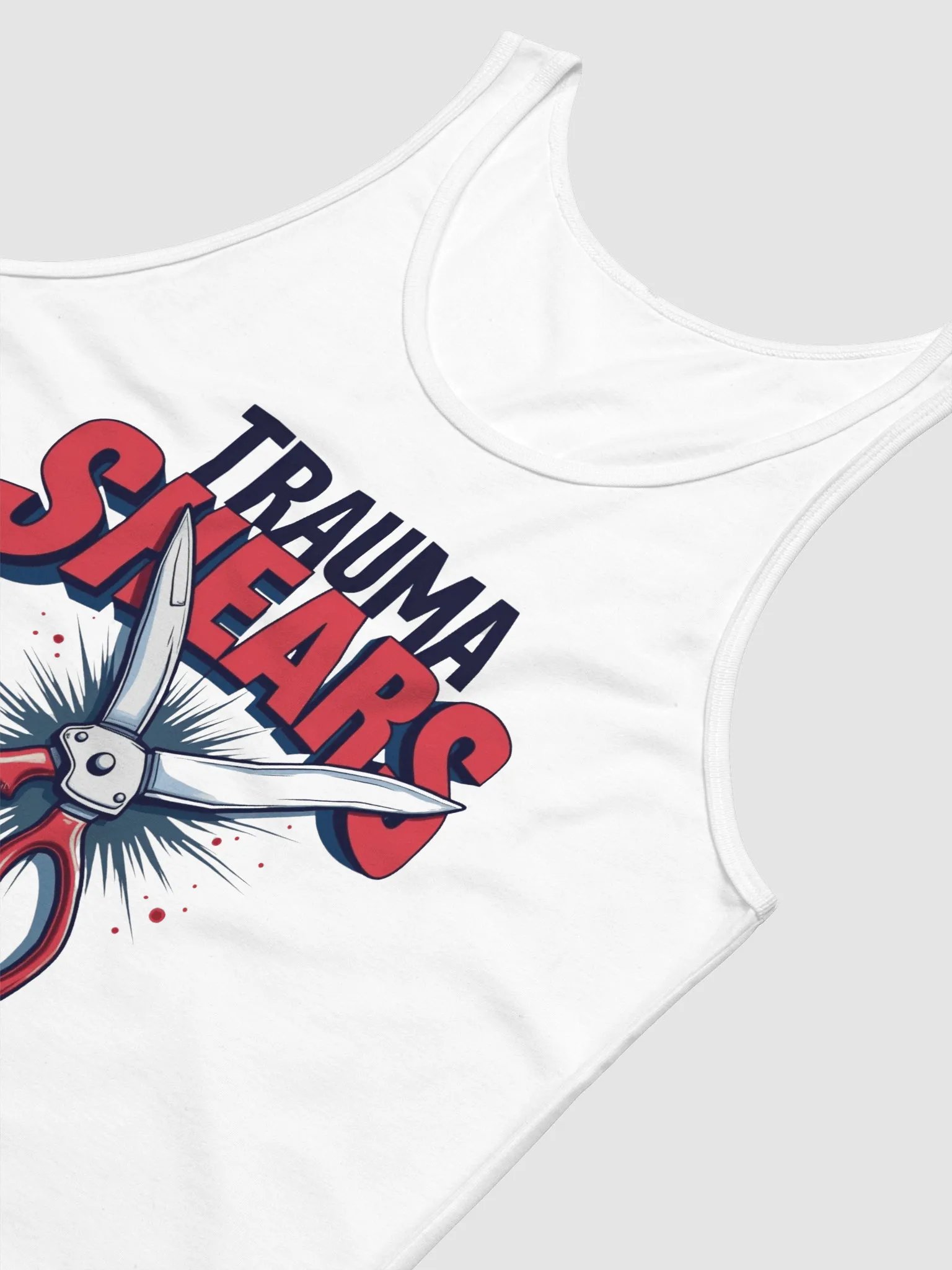 Trauma Shears Graphic Tank product image (8)