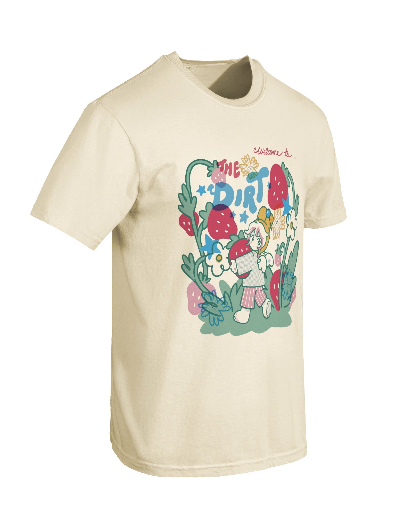'Welcome to The Dirt' Front Only T-Shirt (Design 1) product image (6)