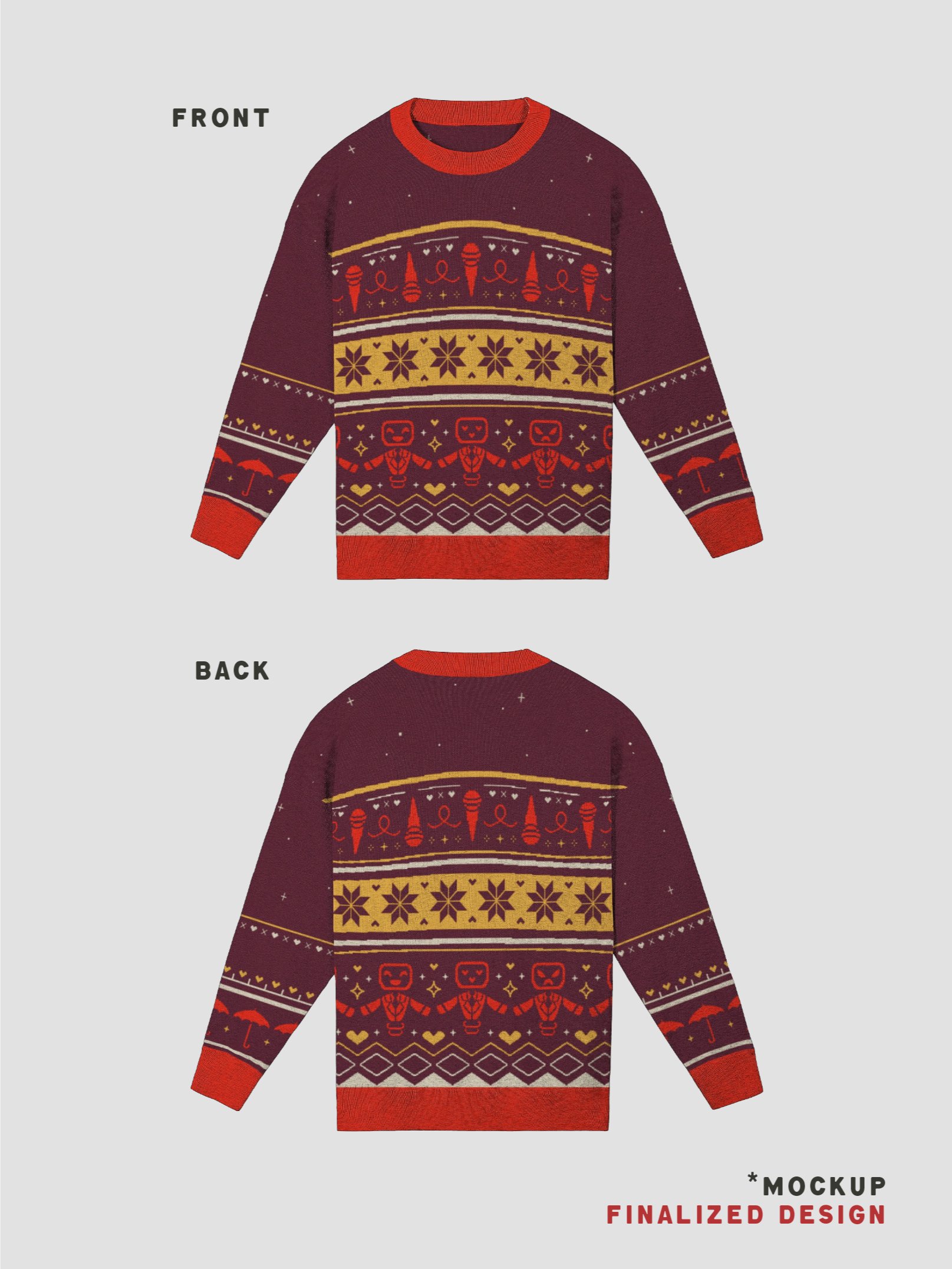 Trivia Bot Holiday Sweater product image (7)