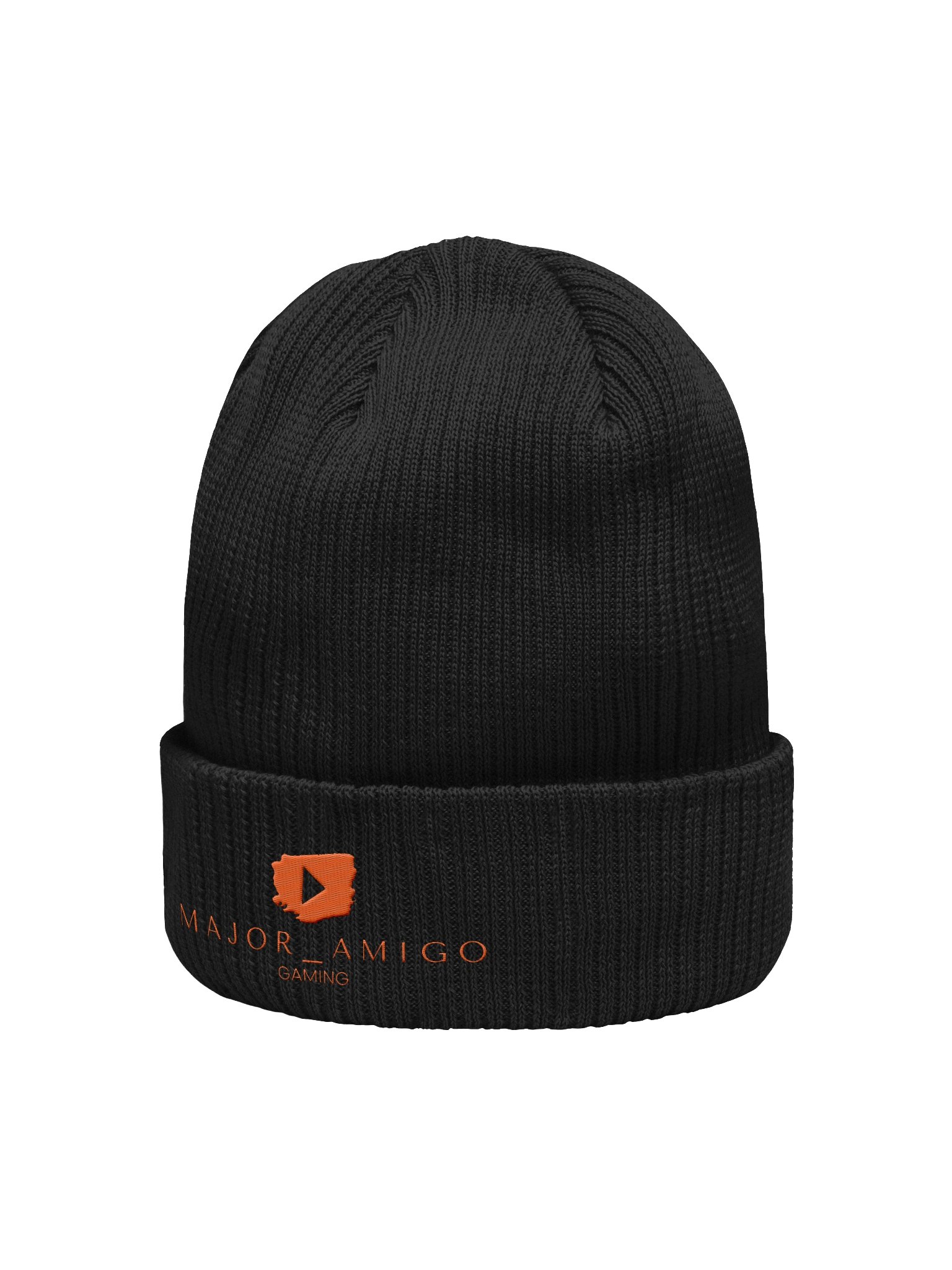 MajorAmigoGaming Logo – Bio-Ribbed Beanie product image (2)