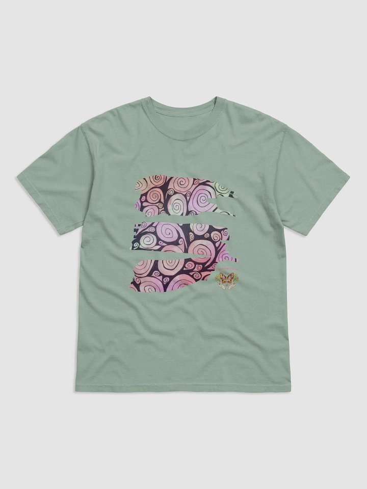 Whimsical Swirls Pink T-Shirt product image (1)