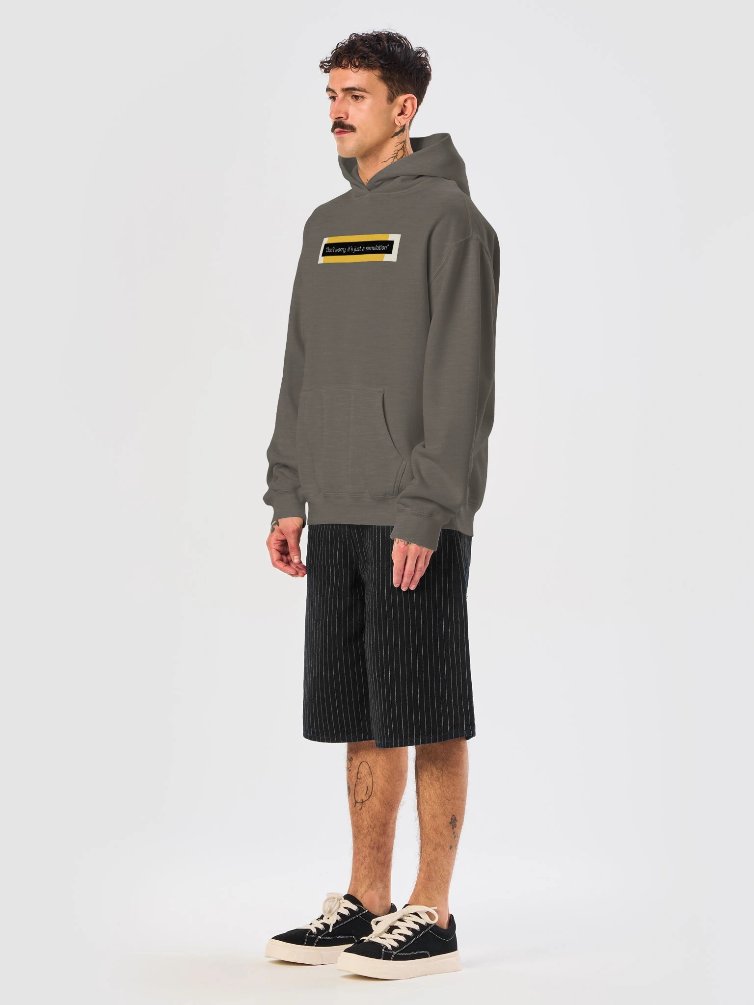 Don't worry, it's just a simulation |HOODIE product image (15)