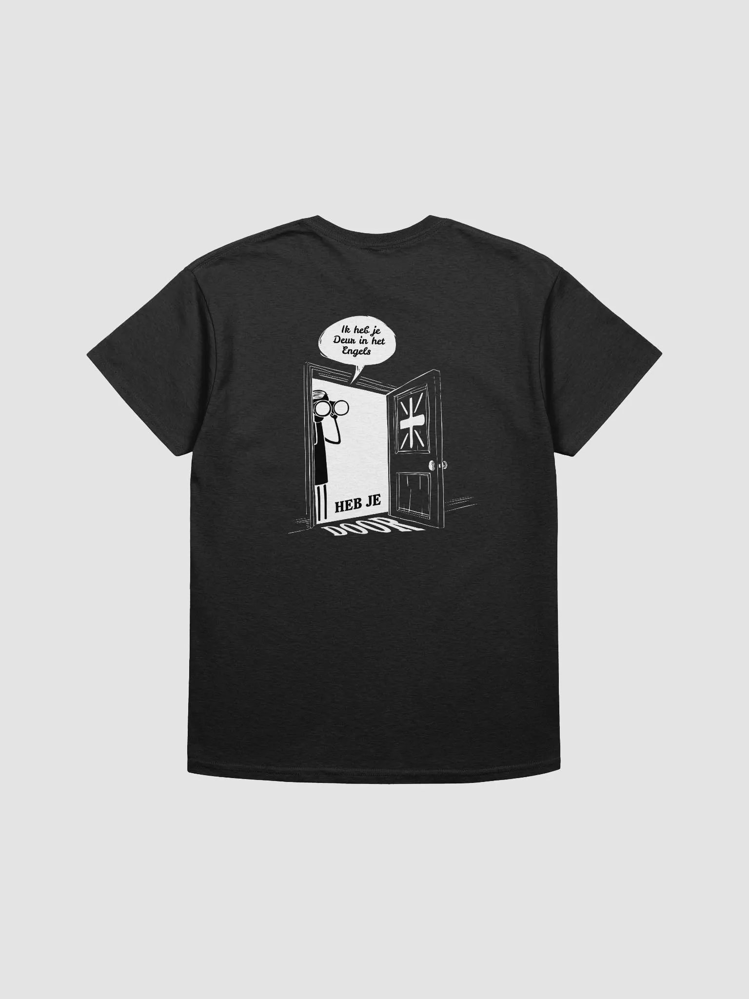 Heb je Door - Regular T-Shirt - zwart product image (3)