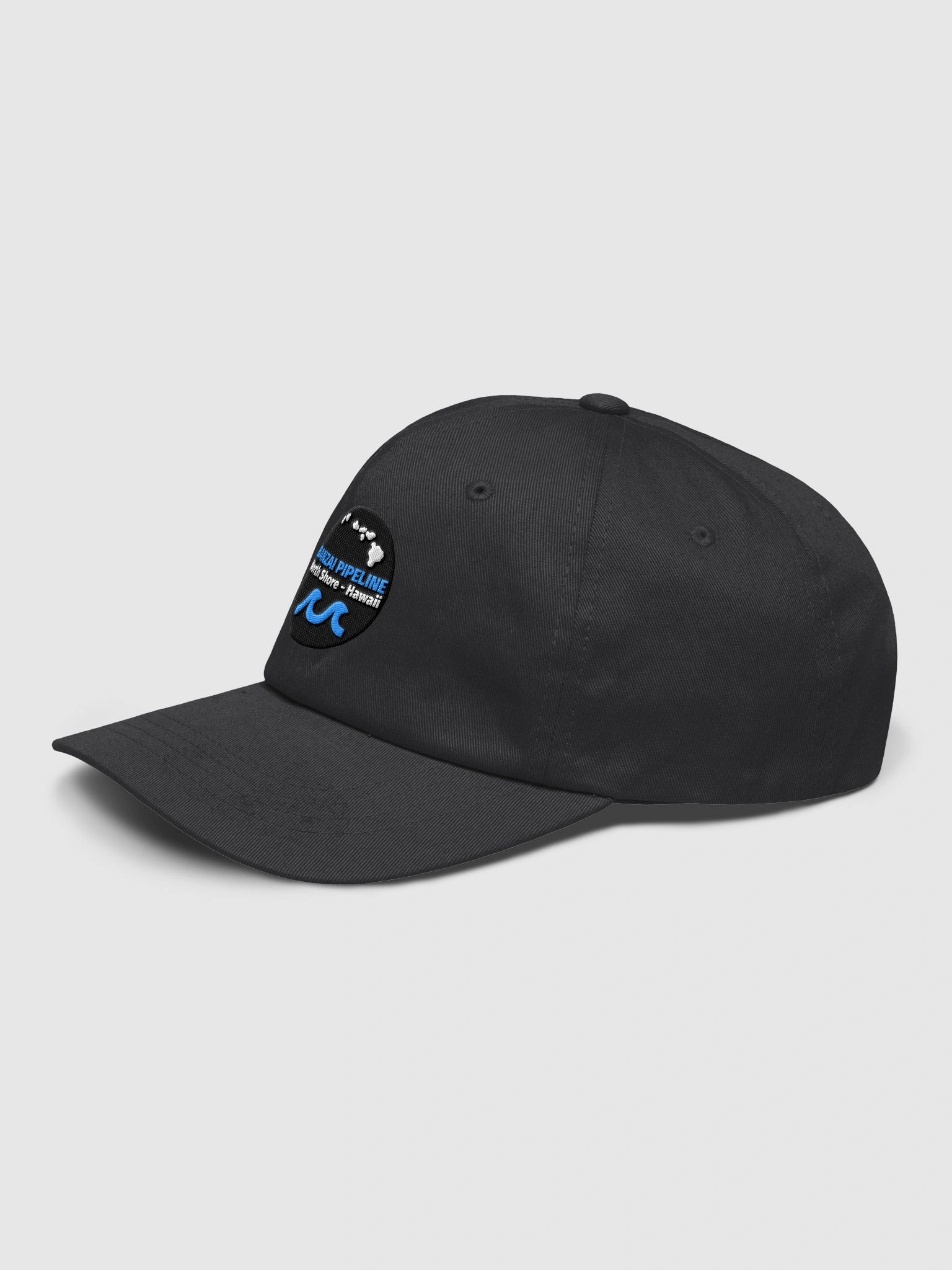 Banzai Pipeline, North Shore Hawaii - Blue Logo - Classic Dad Hat product image (22)