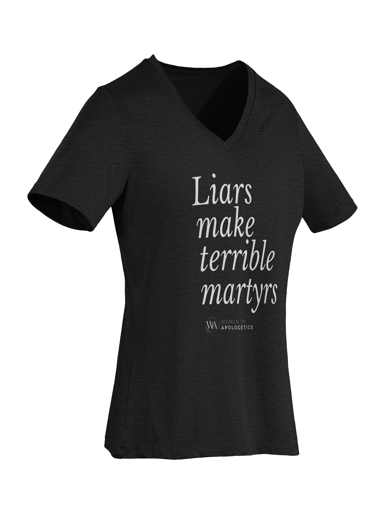 Liars Make Terrible Martyrs Relaxed V-Neck product image (45)