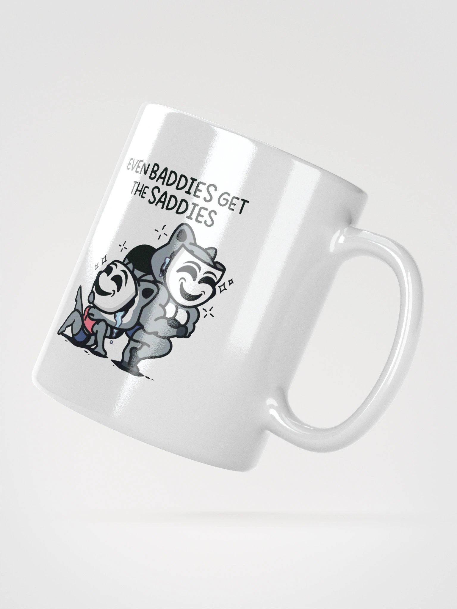 Baddies Get Saddies Coffee Mug product image (4)