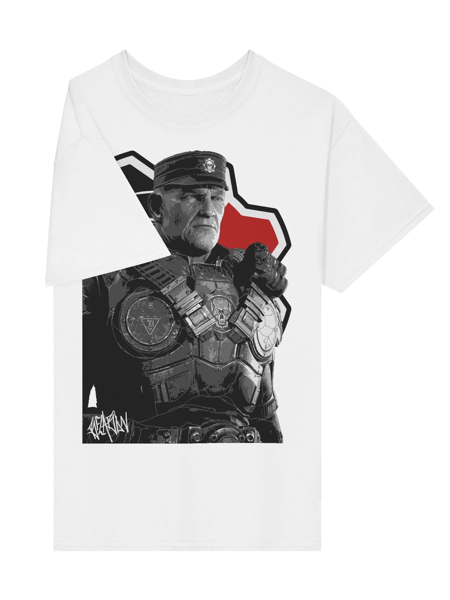 Hoffman painting tee (WHITE) product image (4)