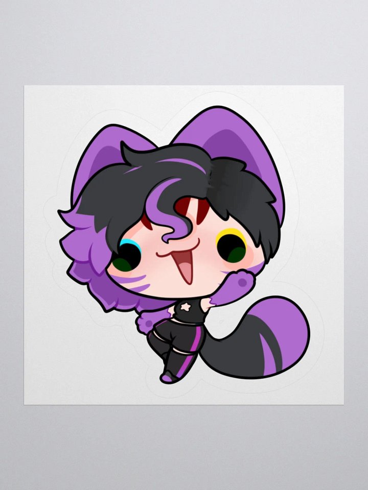 Mega - Purple Sticker product image (1)