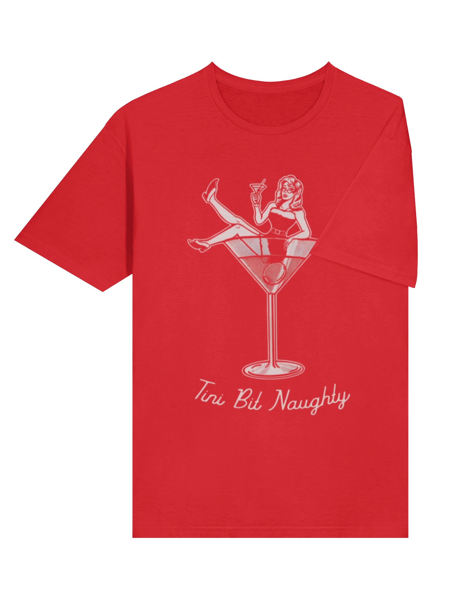 Tini Bit Naughty Ugly Christmas Shirt product image (11)