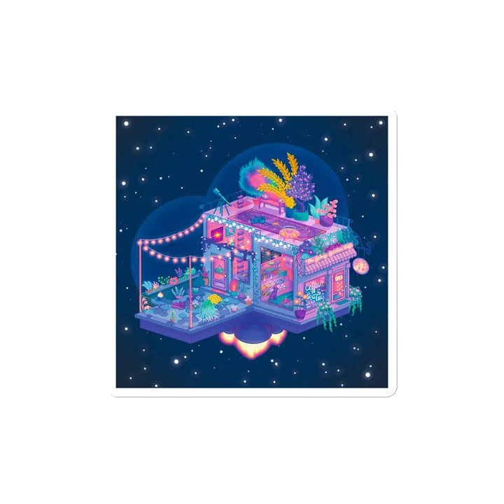 Galaxy Garden Cafe - Magnet product image (2)