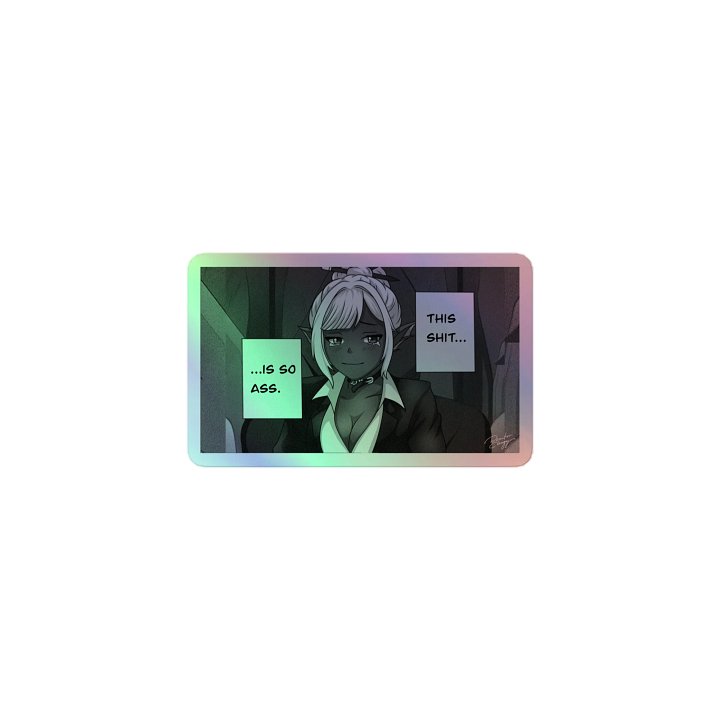 [Meme] So Ass Holo Sticker product image (1)
