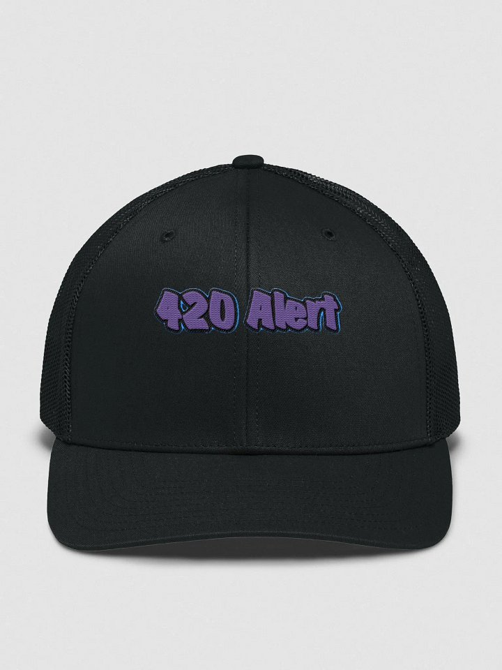 Glowing 420 Alert Richardson Trucker Hat product image (3)
