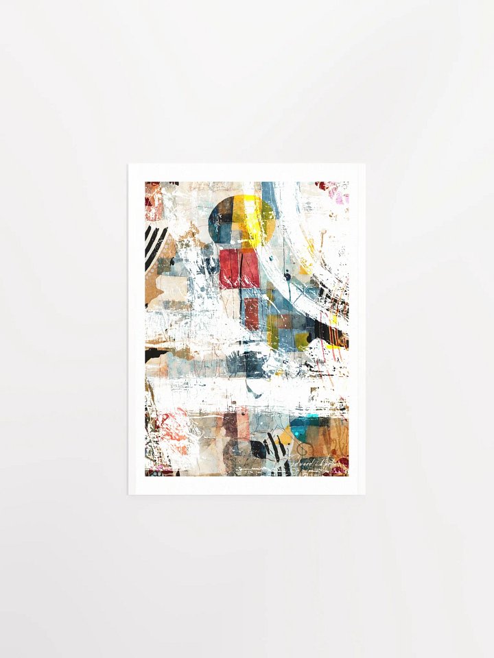 'Through the Storm' by Edward Martin: Mixed Media Collage Print product image (2)