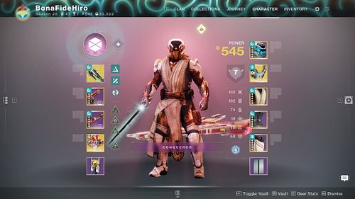Well I am good for Dungeon Loot after two runs. THE DARK SABRE AND CHEWBACCAS BOW ARE MINE!!!!

#destiny2 #destinythegame #re...