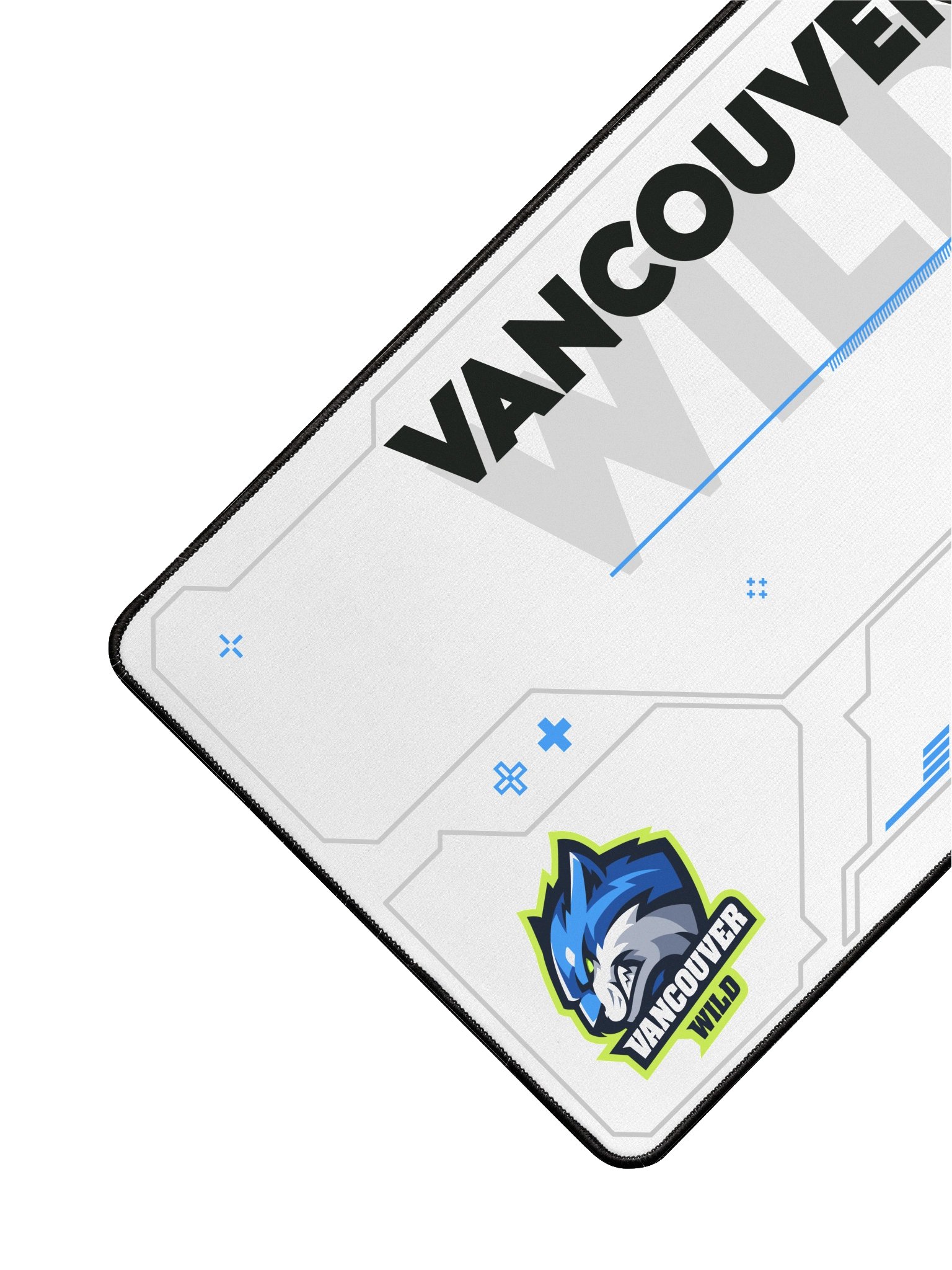 Vancouver Wild White Desk Mat product image (3)