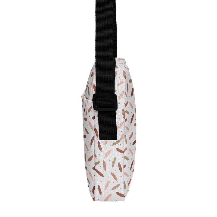 Mocha Mousse Feathers Crossbody Bag product image (2)