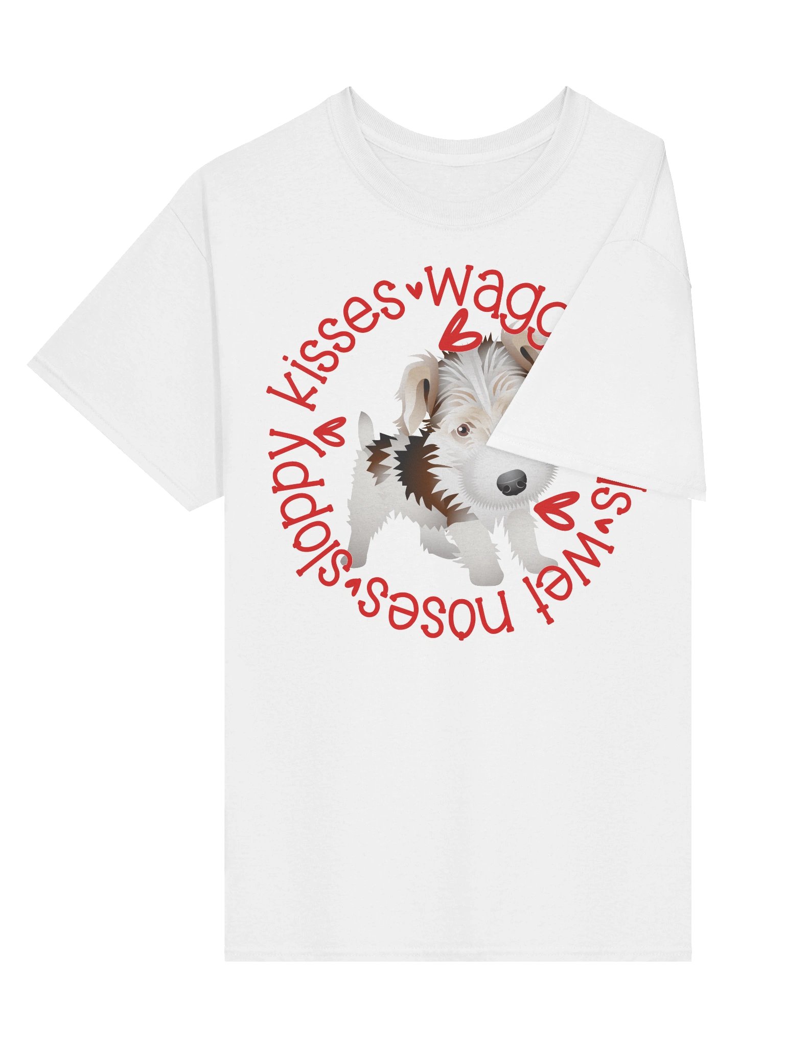 Sloppy Kisses Wire Fox Terrier T product image (123)