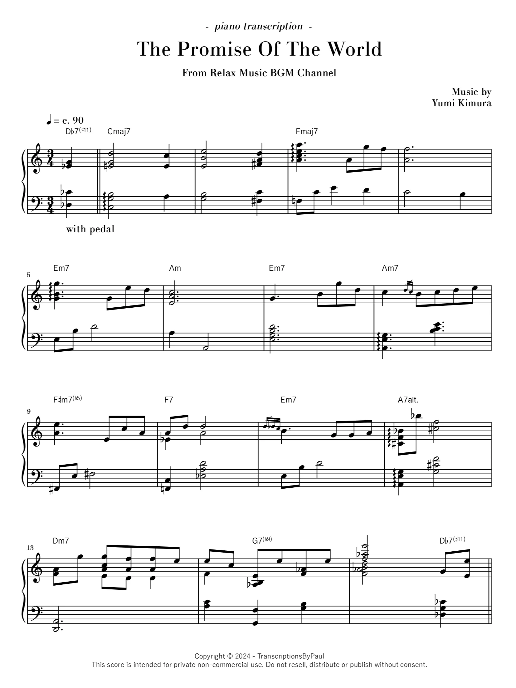 The Promise Of The World - Relax Music BGM Channel product image (1)